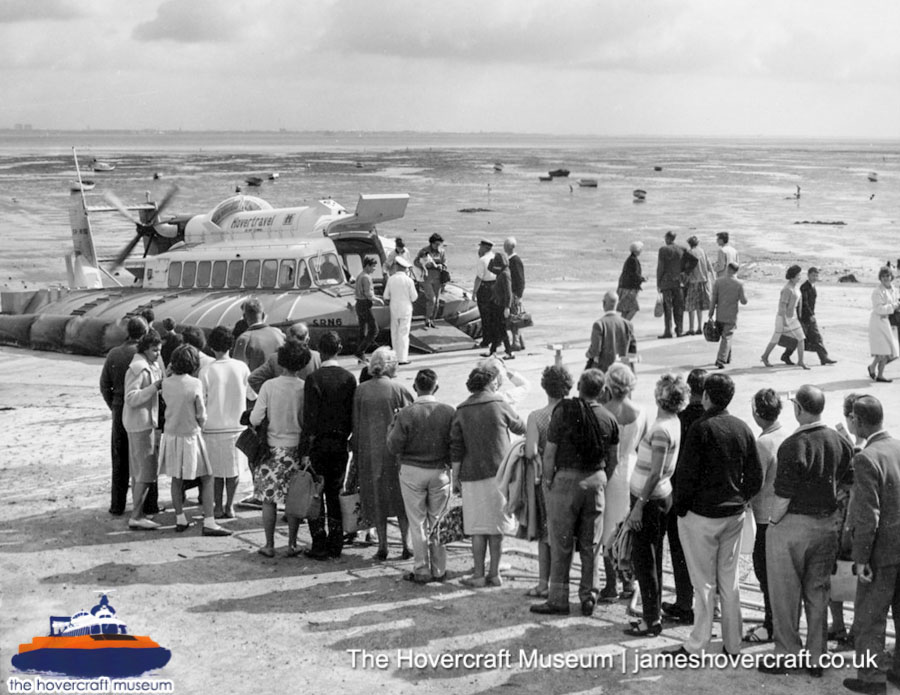 SRN6 with Hovertravel -  (credit: The <a href='http://www.hovercraft-museum.org/' target='_blank'>Hovercraft Museum Trust</a>).